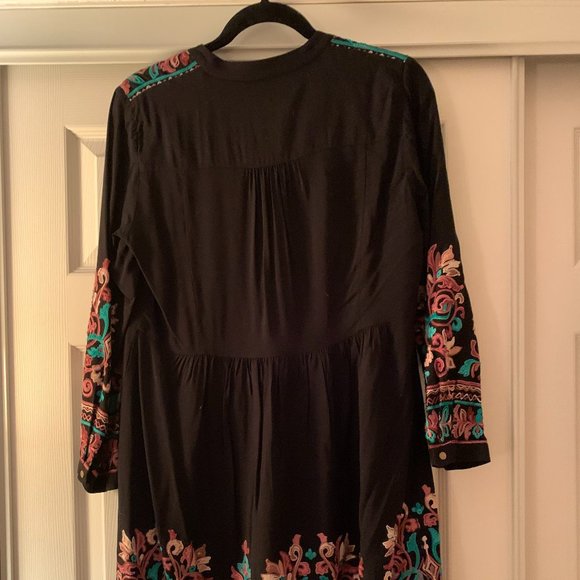 Anthro/Floreat Avery Embroidered Dress Sz S EUC - Picture 6 of 13